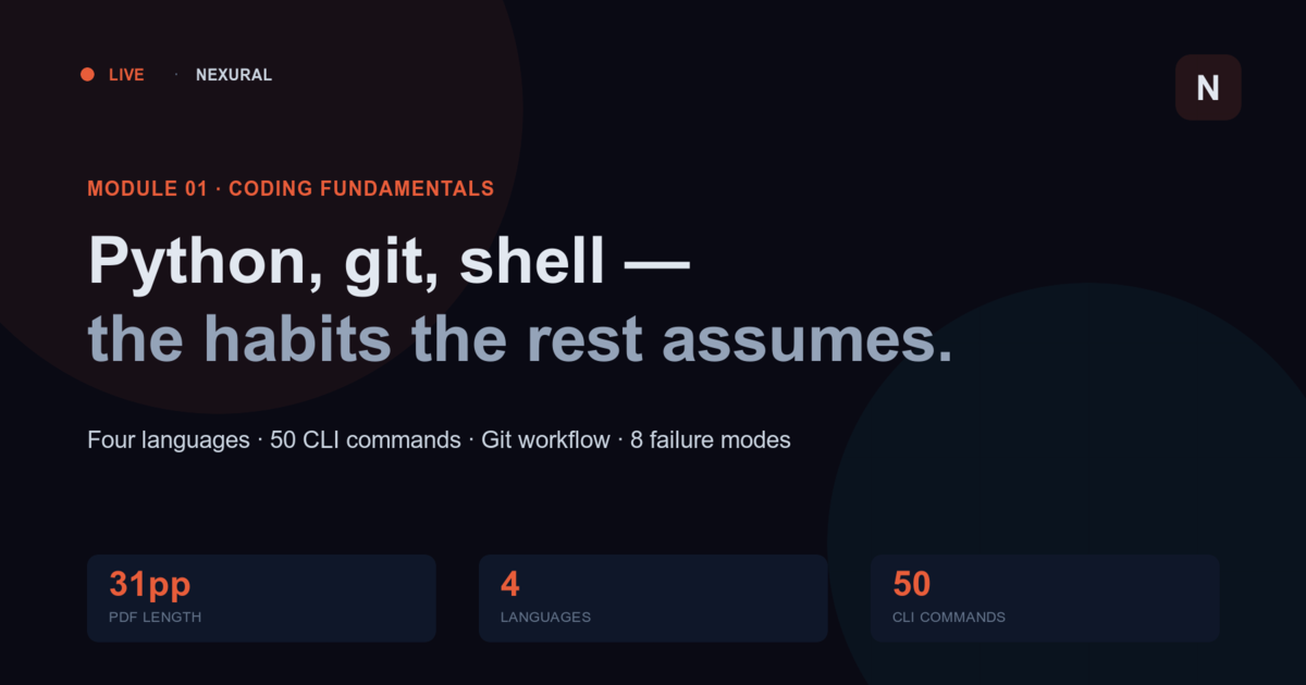 Coding Fundamentals for Trading Automation — Free Module | Nexural